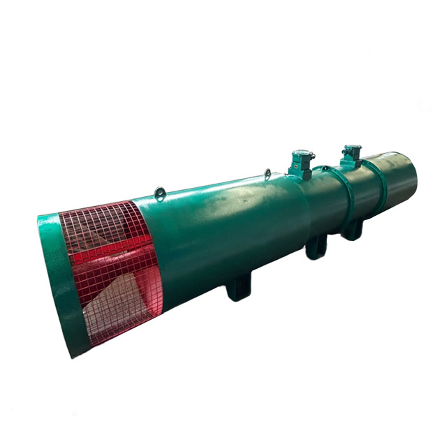 Ventilador axial de bajo ruido inteligente a prueba de explosiones con entrada lateral FBD