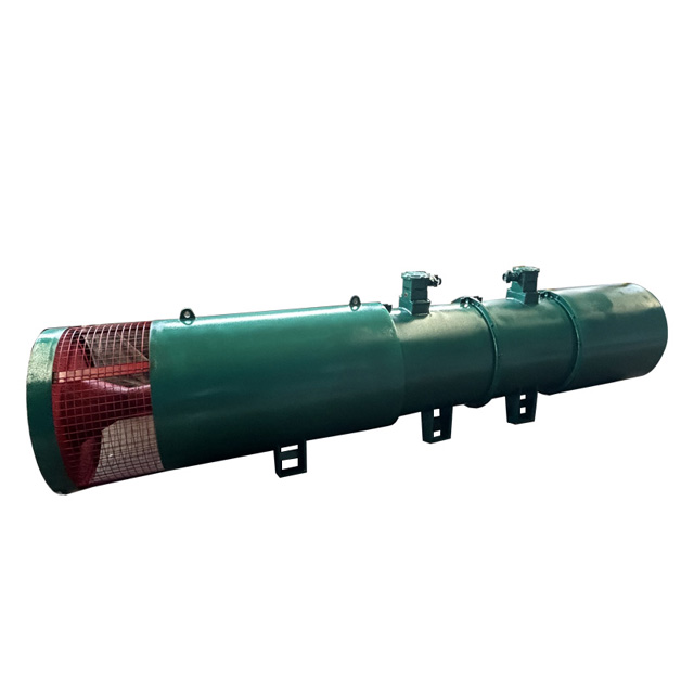 Ventilador axial de bajo ruido inteligente a prueba de explosiones con entrada lateral FBD